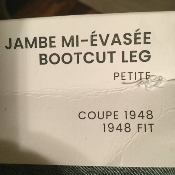 NWT petite plus size 18 bootcut jeans - Picture 4 of 5